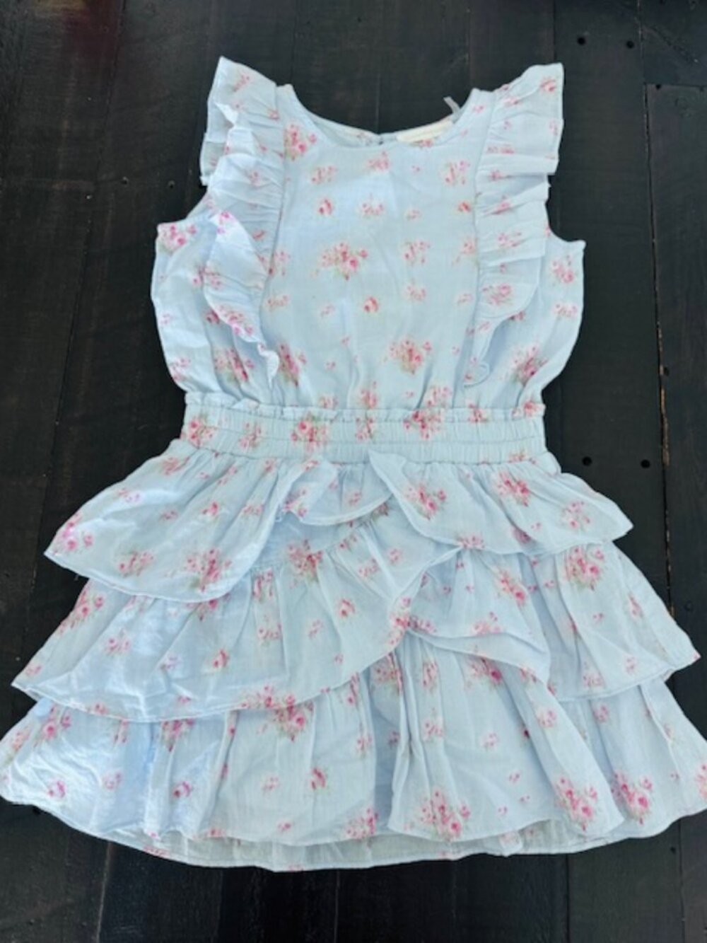 NWOT Loveshackfancy Girls Blooming Floral Decker Dress - 8/9Y